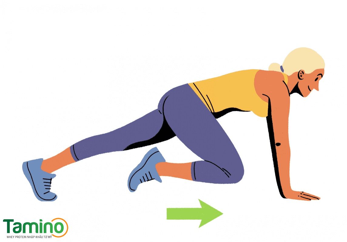 Plank leo núi - tăng sức mạnh cơ bụng và nâng cao sức bền